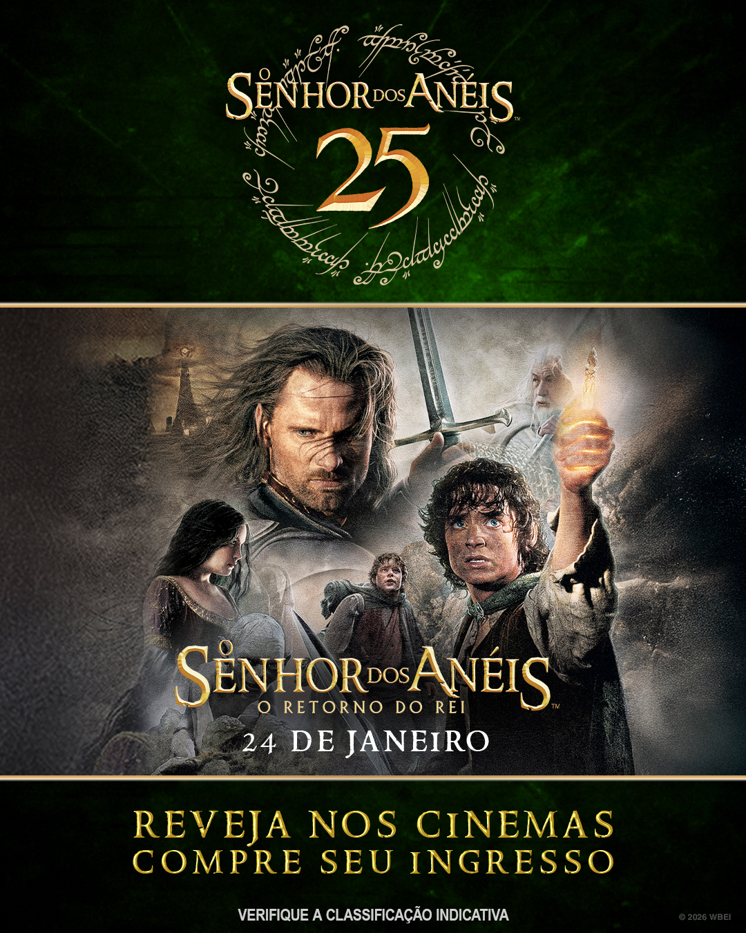 O Senhor Dos Anéis - O Retorno Do Rei (25º Aniversário)