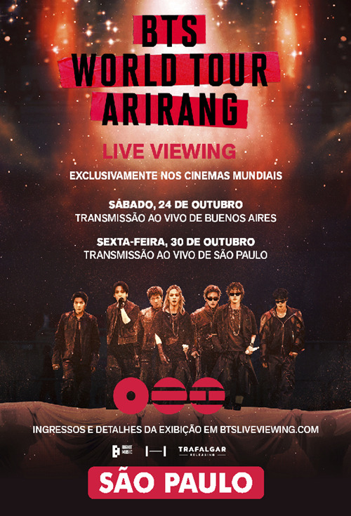 BTS world tour 'Arirang' in São Paulo: Live viewing